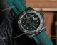 Superclone Rolex Blaken Submariner Cal.3135 watch 904l Steel Carbon Bezel Green Braided Strap (2)_th.jpg